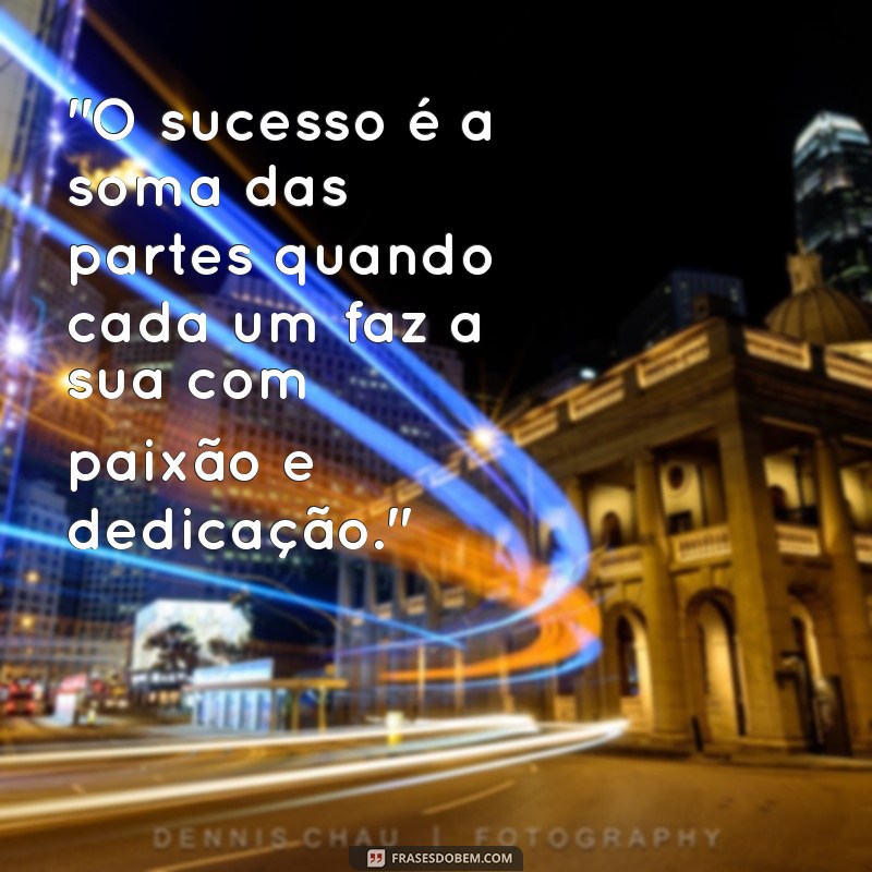 frases sobre parceria de sucesso 