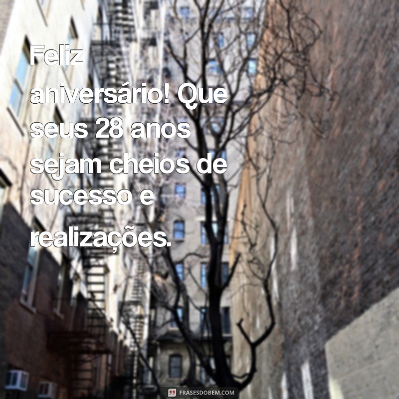 Mensagens Inspiradoras para Celebrar 28 Anos de Vida: Dicas e Frases para Aniversário 