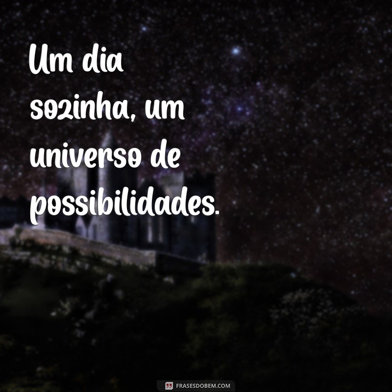 Frases Inspiradoras para Legendar suas Fotos Sozinha no Instagram 