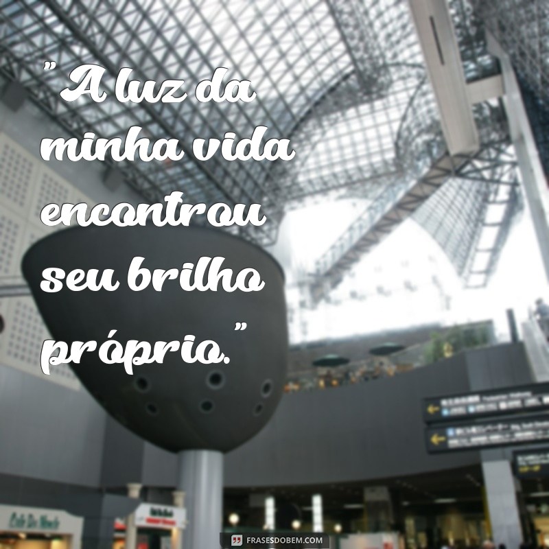 frases de foto da filha 