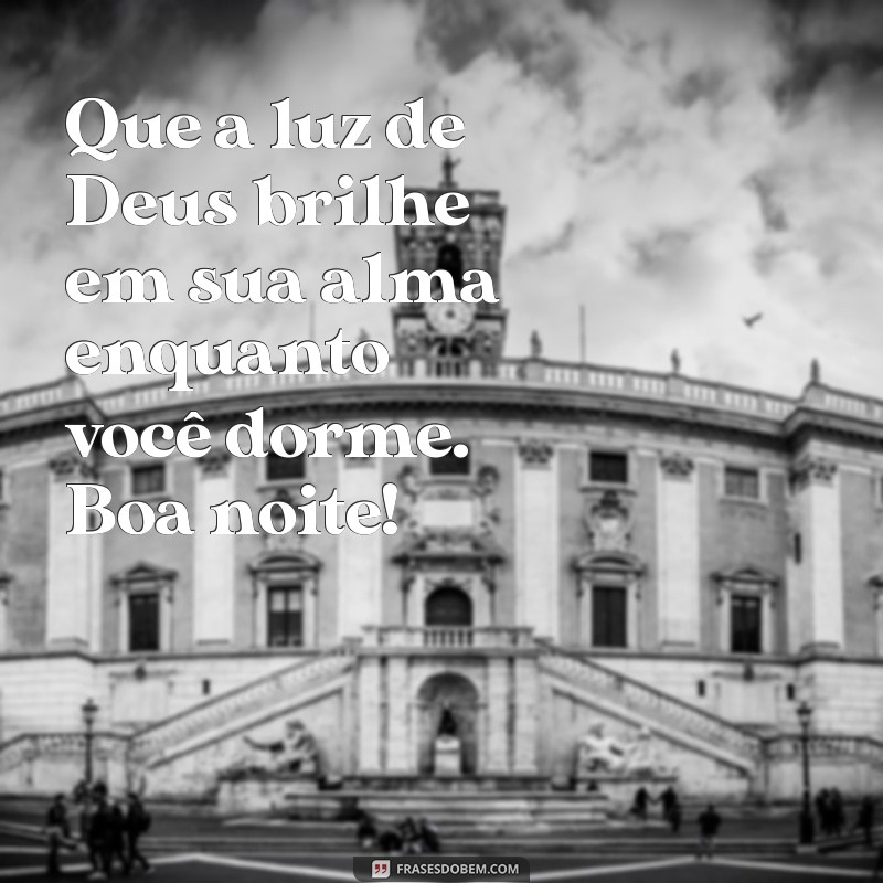 Boa Noite com Deus: Mensagens de Bênção para Acalmar seu Coração 