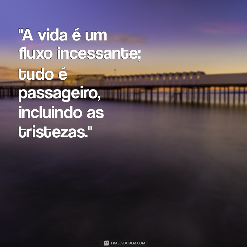 frases tudo é passageiro 