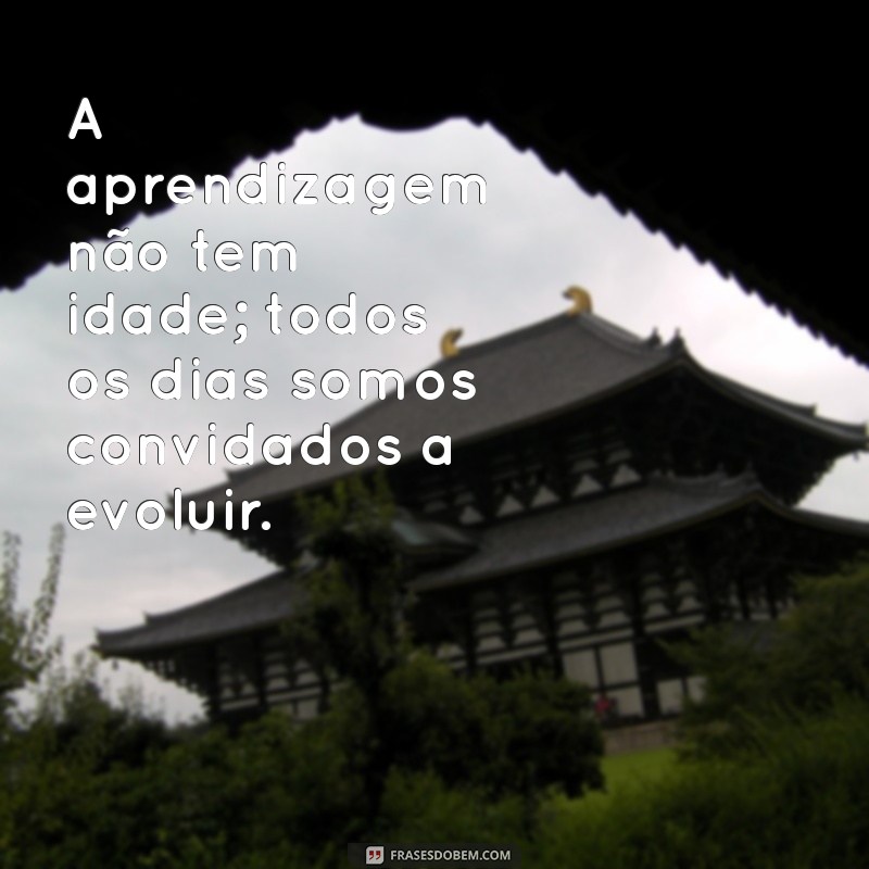 Frases Inspiradoras para Potencializar Seu Processo de Aprendizagem 