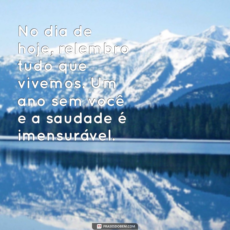 Como Lidar com a Saudade: Mensagens Comemorativas para o 1º Aniversário de Falecimento do Pai 