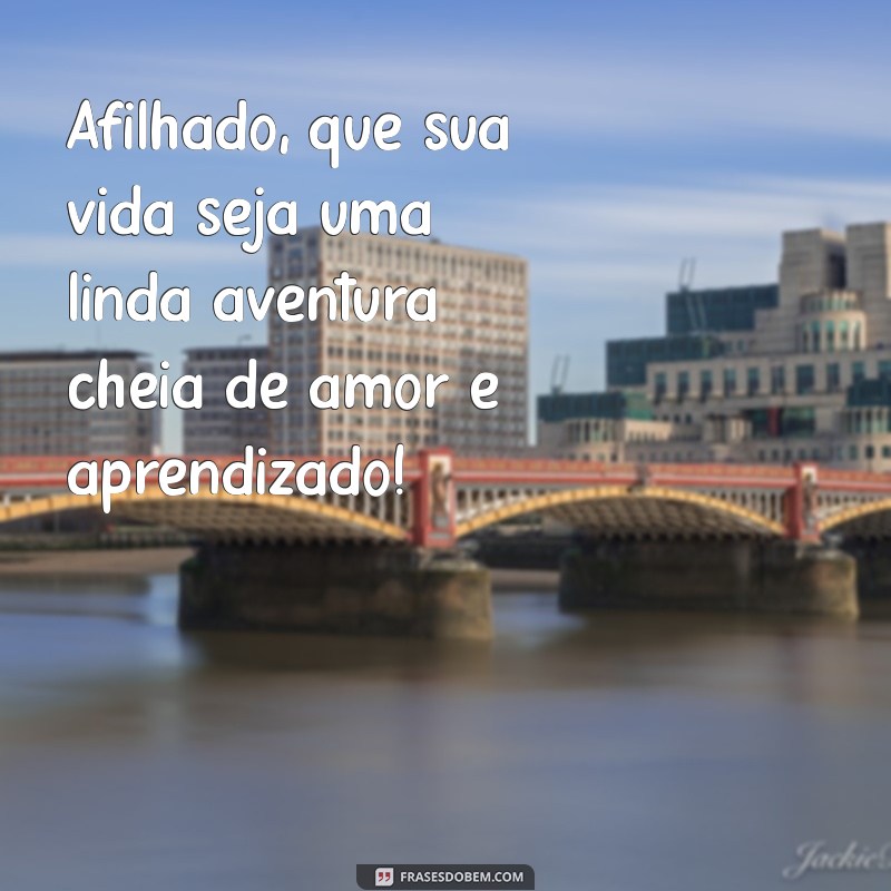 Mensagens Emocionantes para Aniversário de Afilhado: Celebre com Amor e Alegria! 