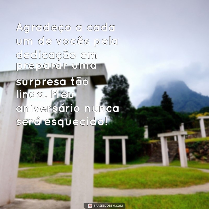 Como Escrever uma Mensagem de Agradecimento Inesquecível pela Surpresa de Aniversário 