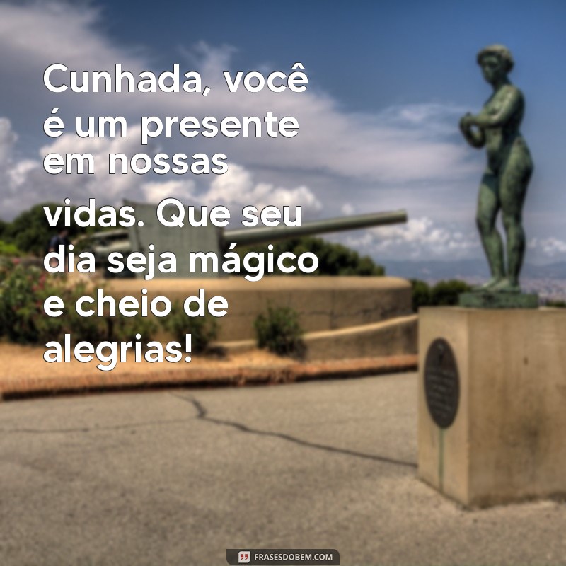 Frases Criativas de Feliz Aniversário para Surpreender Sua Cunhada 