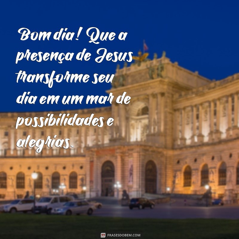 Inspire Seu Dia: Mensagens de Bom Dia de Quinta-Feira com Jesus 