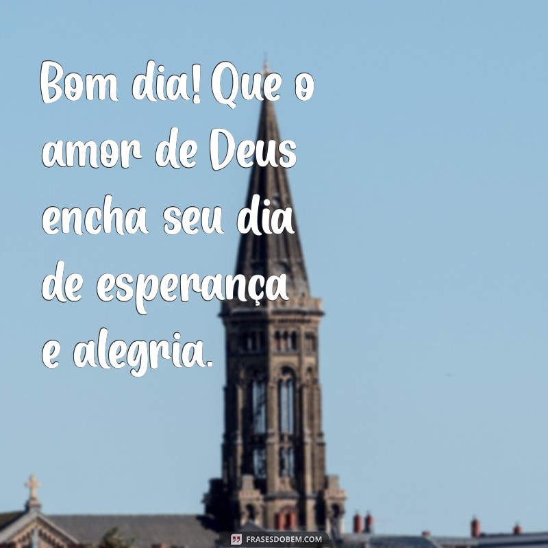 Bom Dia: Encontre Motivação e Inspiração na Palavra de Deus 