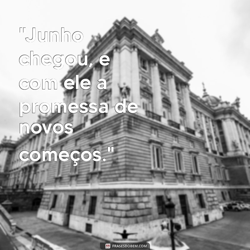 frases de junho 