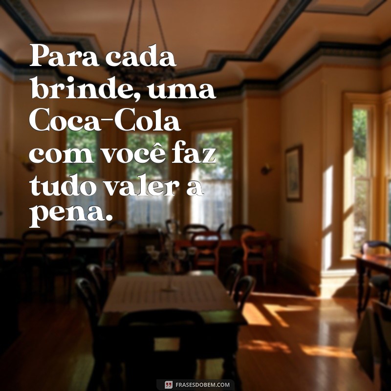 Desfrute de Momentos Especiais: Uma Coca-Cola com Você 