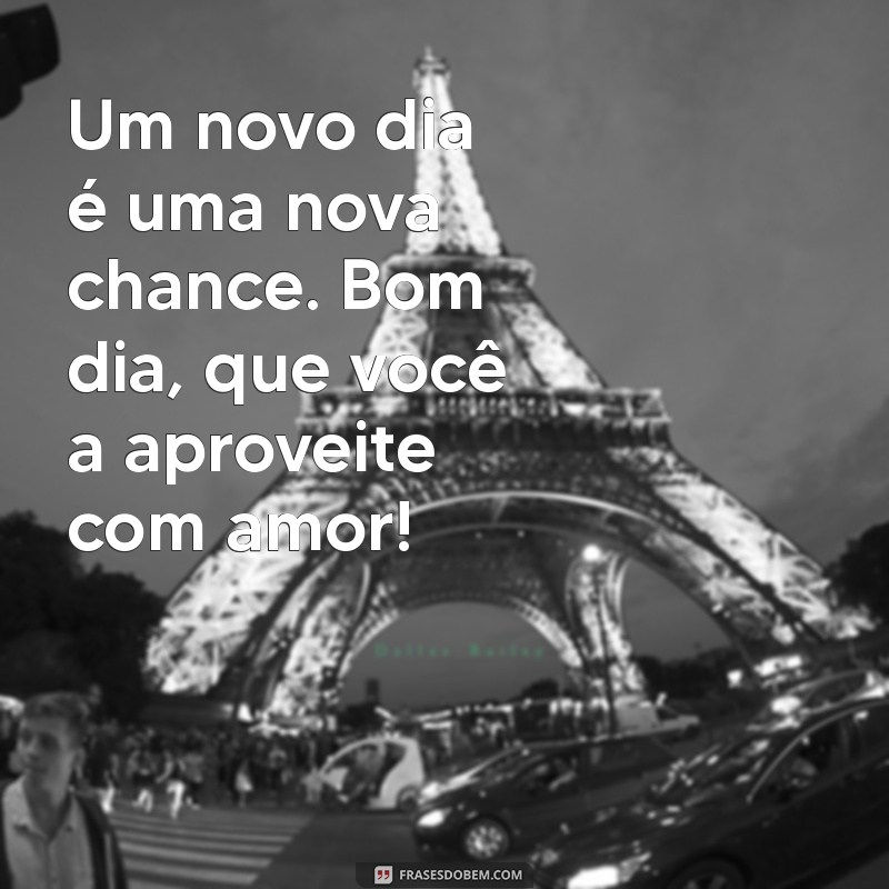 Mensagens de Bom Dia com Carinho: Inspire Seu Dia com Amor e Positividade 