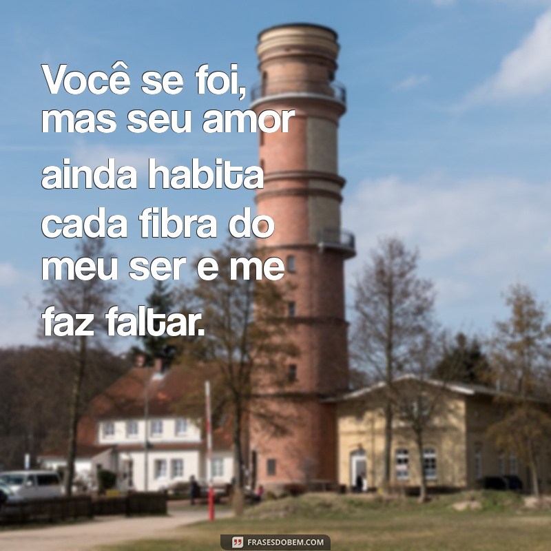 Frases Emocionantes para Expressar Saudades do Meu Amor 