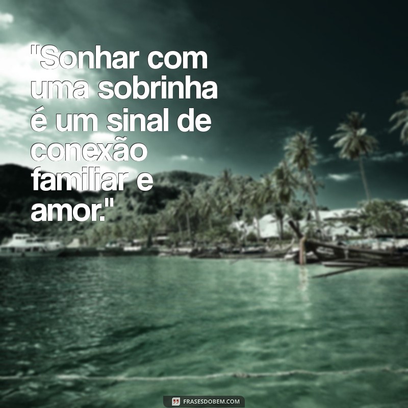 livro dos sonhos sonhar com sobrinha 