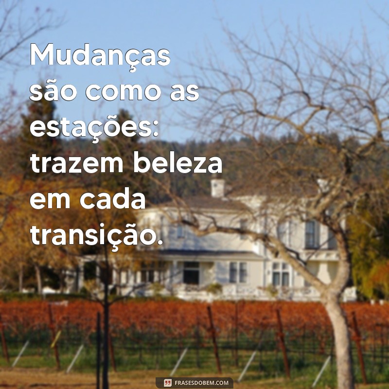 Transforme Sua Vida: Legendas Inspiradoras Sobre Mudança 