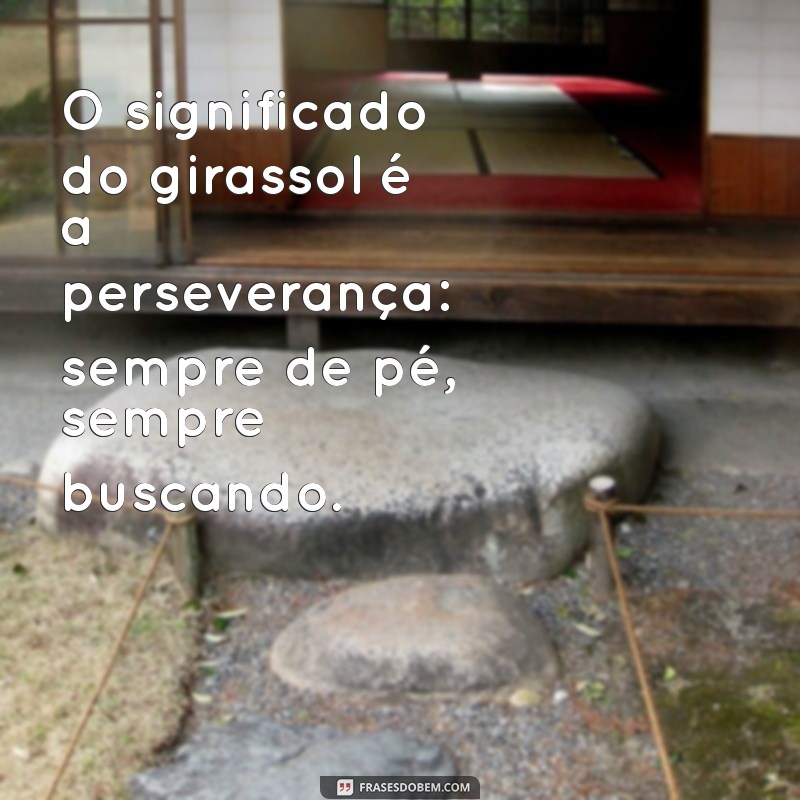 Descubra o Significado do Girassol: Frases Inspiradoras e Reflexões 