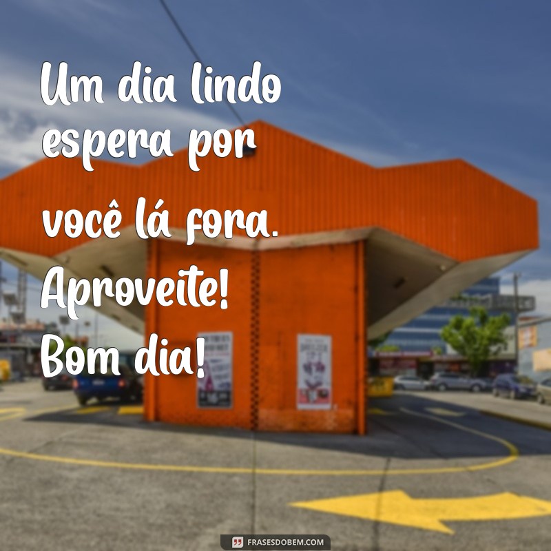 Bom Dia: Frases Bonitinhas para Começar o Dia com Sorriso 