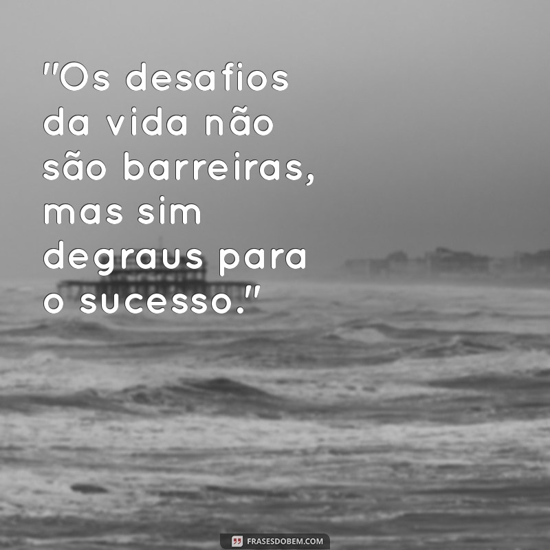 frases sobre desafios da vida 