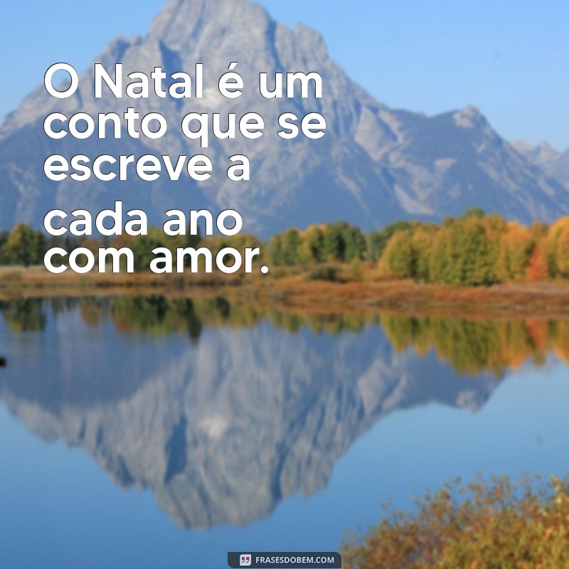 Frases Natalinas Inspiradoras para Celebrar o Espírito do Natal 