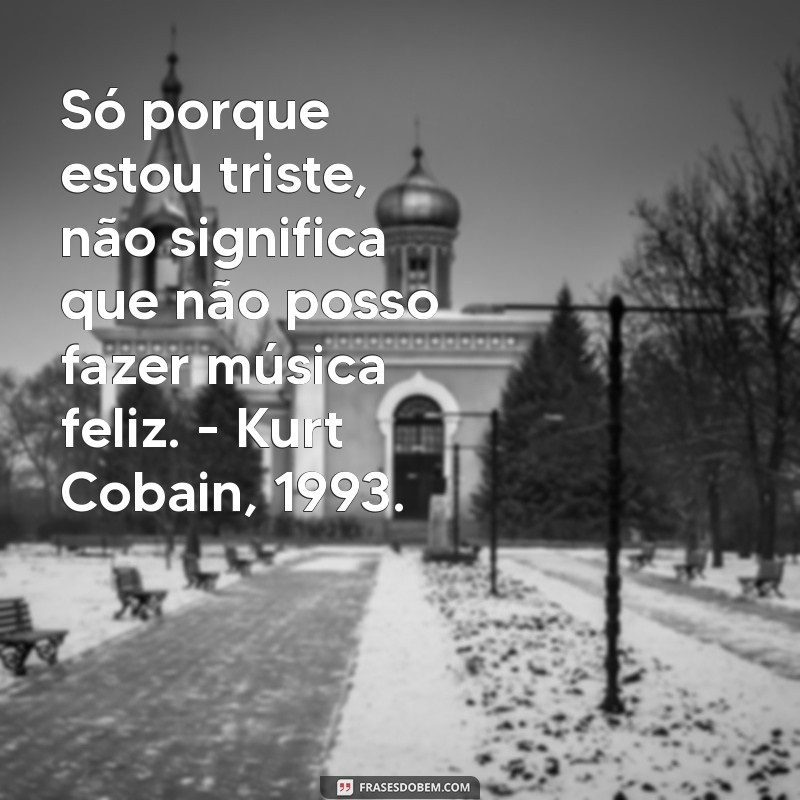 Kurt Cobain em 1993: Um Olhar Sobre o Ano que Mudou a Música 