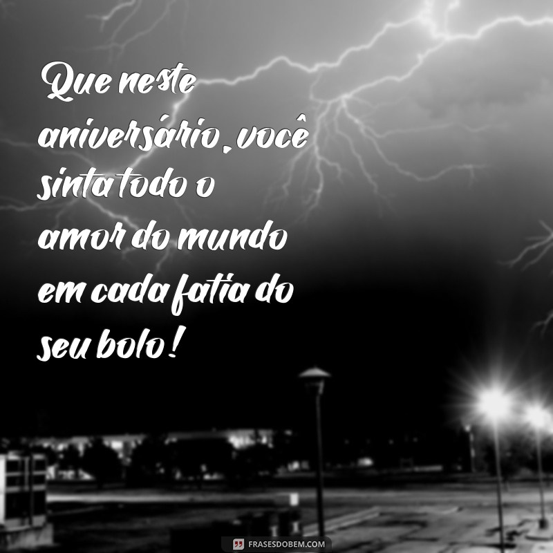 Mensagens Criativas de Feliz Aniversário com Bolo: Celebre com Alegria! 