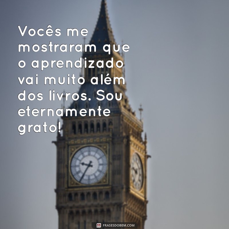 Frases Inspiradoras para Agradecer Professores no Final do Ano Letivo 