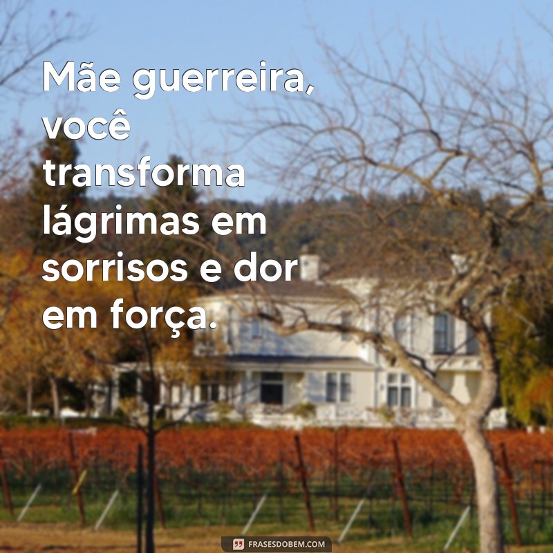 Minha Mãe Guerreira: Inspirações de Força e Coragem no Dia a Dia 