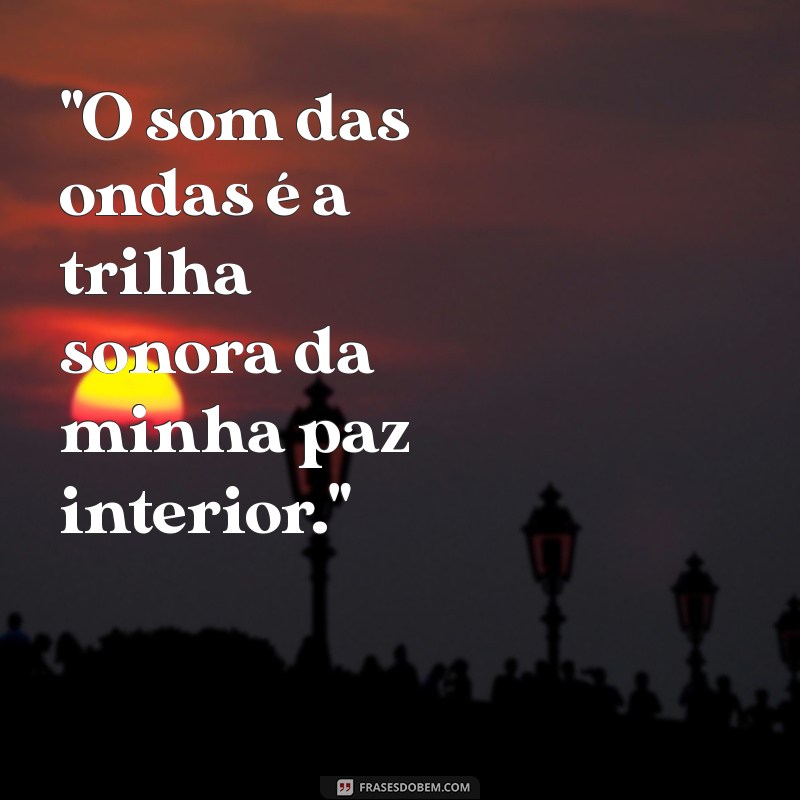 frases na praia 