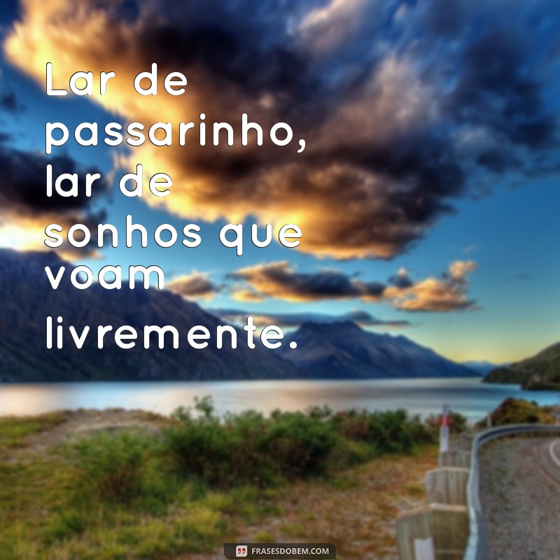 Frases Inspiradoras com a Palavra Passarinho para Refletir e Compartilhar 