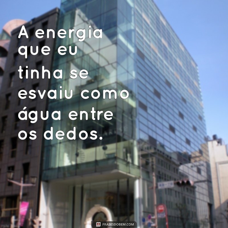 Como Recuperar a Energia: Dicas para Combater a Fadiga e Revitalizar seu Dia 