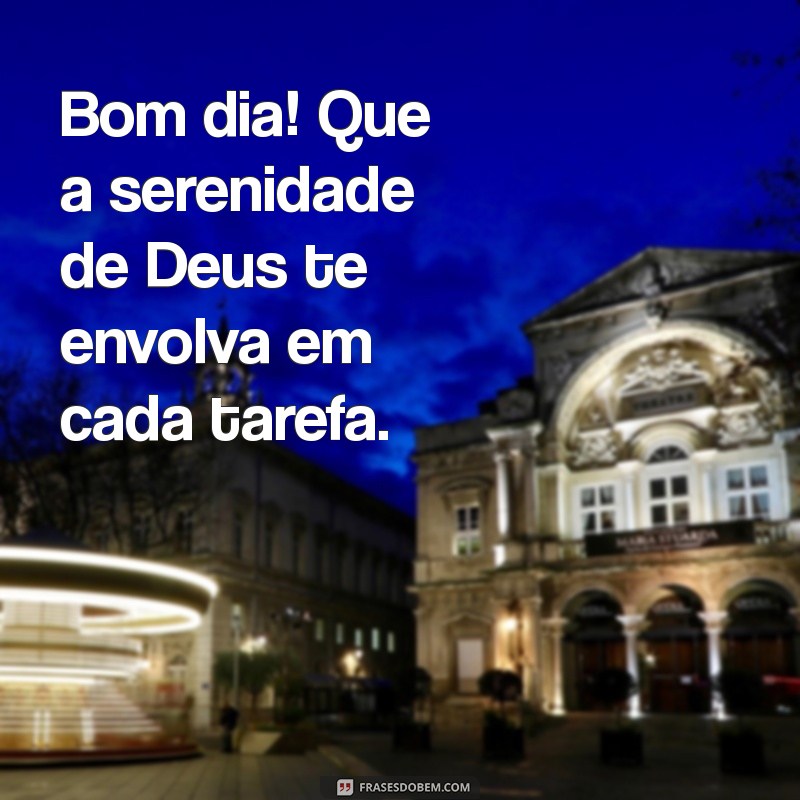 Bom Dia: Encontre a Paz de Deus em Cada Amanhã 