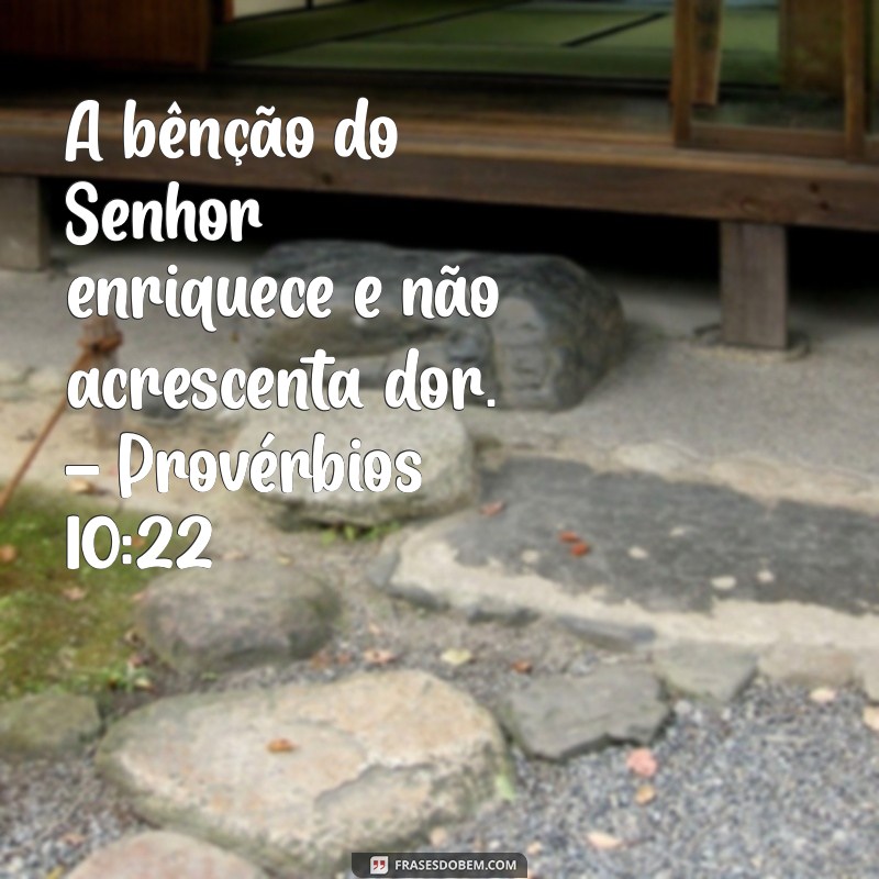 As Bênçãos do Senhor Te Seguirão: Versículos Inspiradores para Sua Vida 