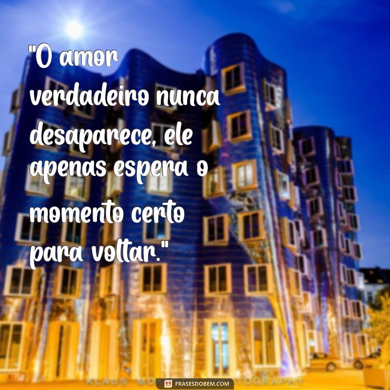 frases para voltar com a ex 