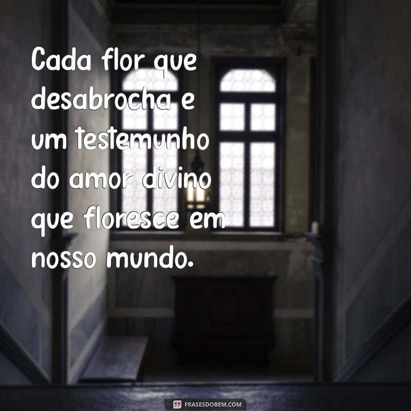 Frases Inspiradoras sobre a Natureza e a Divindade: Conexões Espirituais 