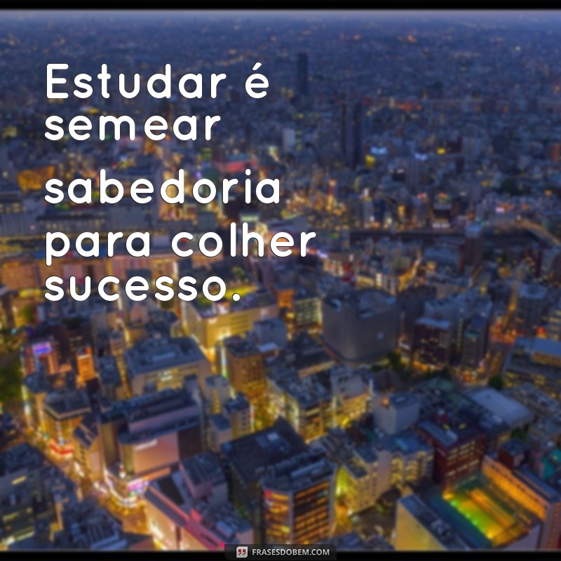 Frases Inspiradoras para Estudantes: Motivação e Reflexão para o Sucesso Acadêmico 