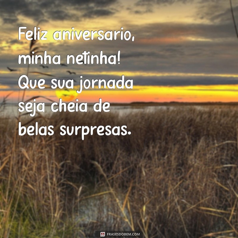 Mensagens Emocionantes de Aniversário para sua Primeira Neta 