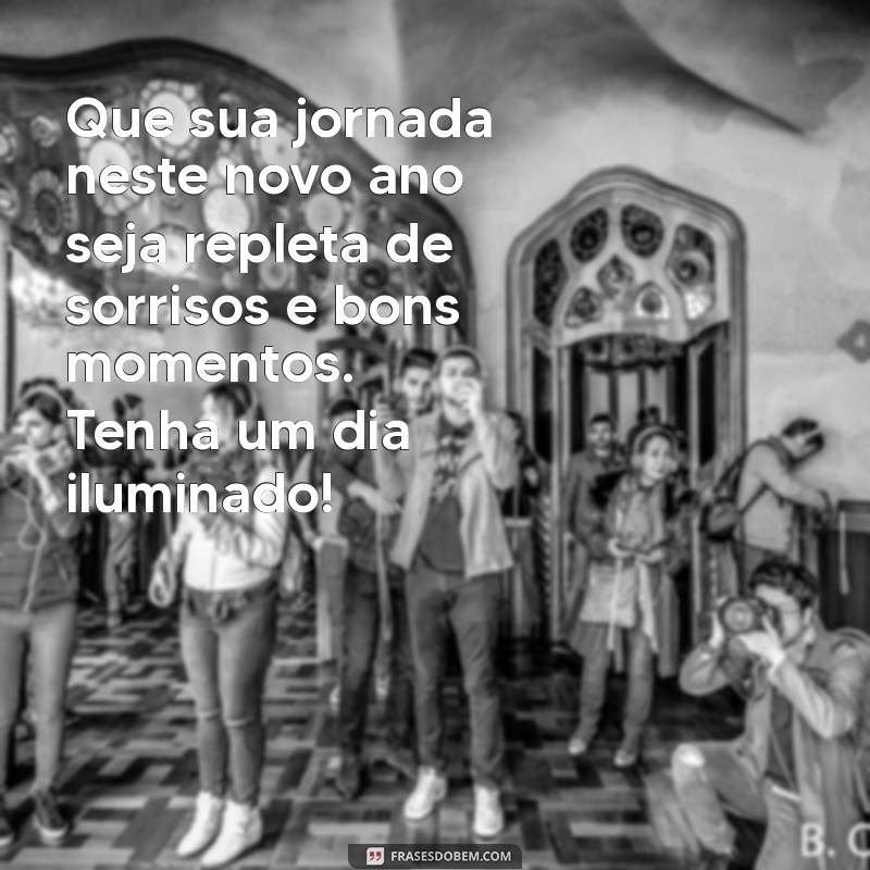 Mensagens Inspiradoras de Bom Dia para um Feliz Ano Novo 