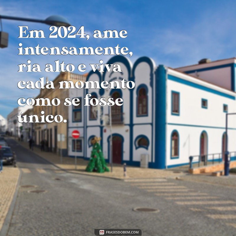 Mensagem Inspiradora para 2024: Prepare-se para um Novo Começo! 