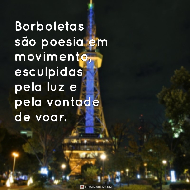 Frases Inspiradoras sobre Borboletas para Arrasar no Tumblr 