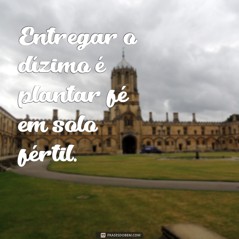 Como Entender a Relação entre Oferta e Dízimo na Sua Vida Financeira 