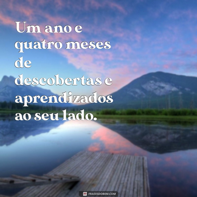 Celebrando 1 Ano e 4 Meses: Mensagens Emocionantes para o Meu Filho 