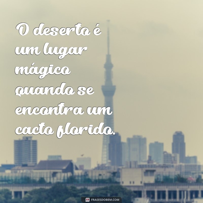 Descubra as melhores frases para se inspirar com a beleza do cacto florido 