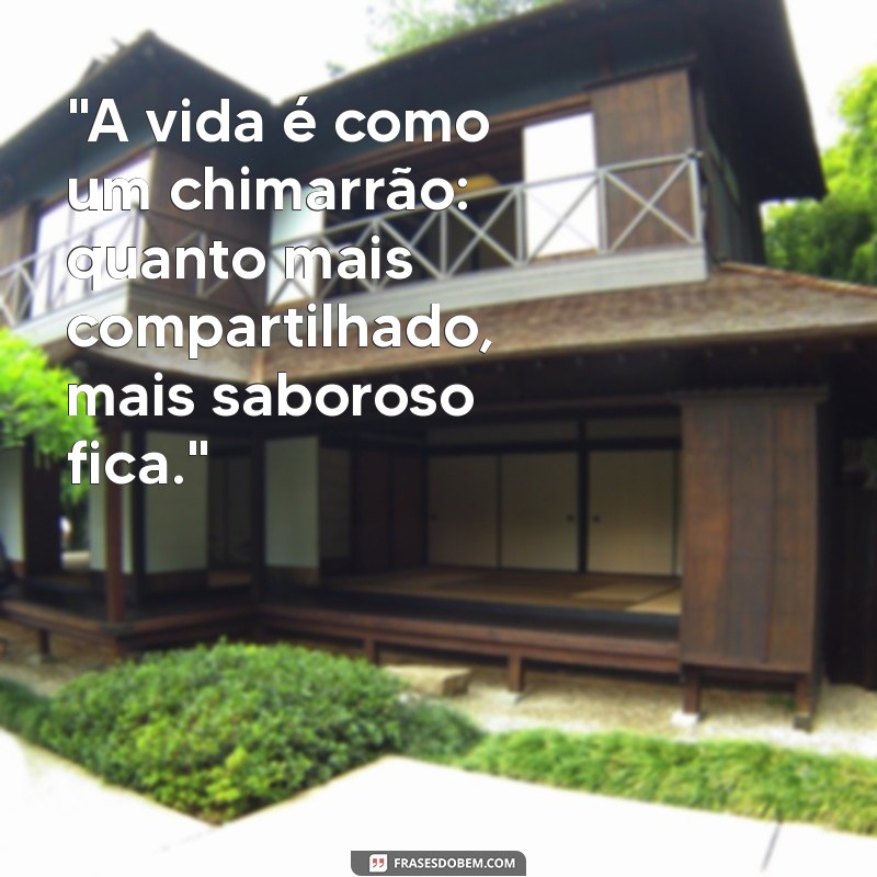 frases chimarrao 