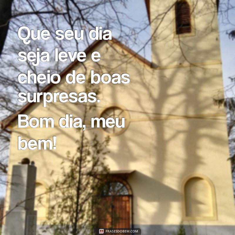 Mensagens de Bom Dia para Encantar Seu Amor 