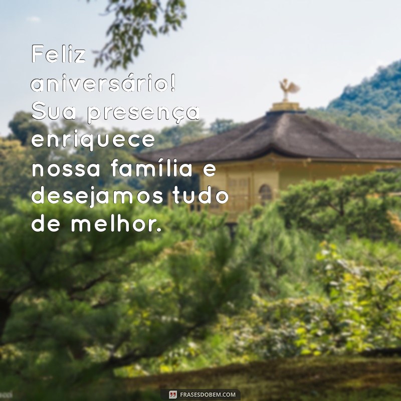 Mensagens Emocionantes para Desejar um Feliz Aniversário ao Seu Genro 