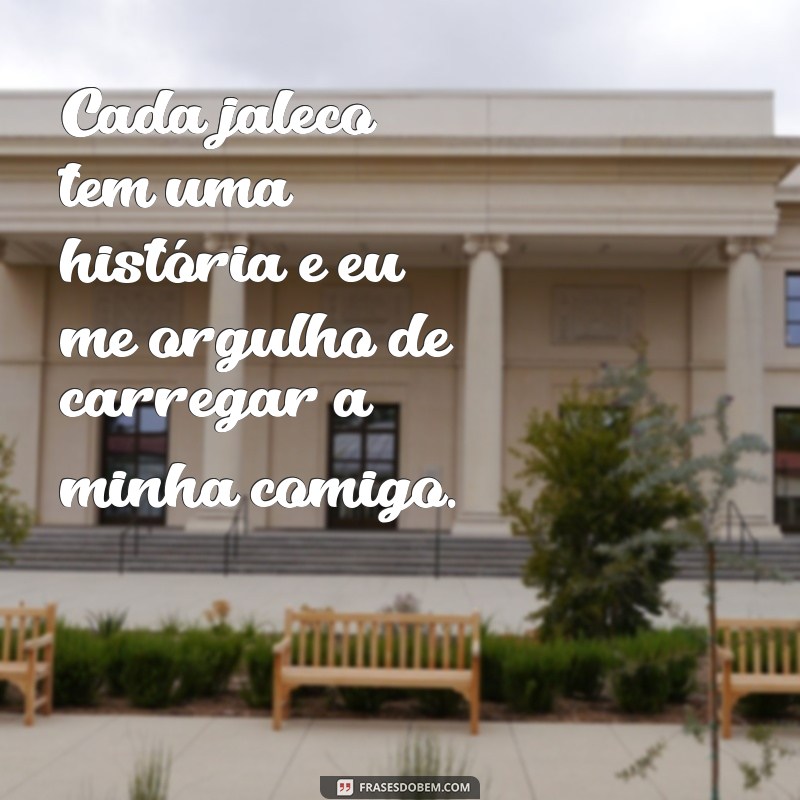 Descubra as melhores frases para legendar suas fotos de jaleco com estilo e profissionalismo 