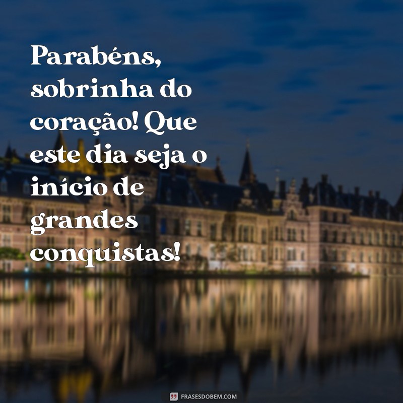 Mensagens Emocionantes para Parabenizar sua Sobrinha do Coração 