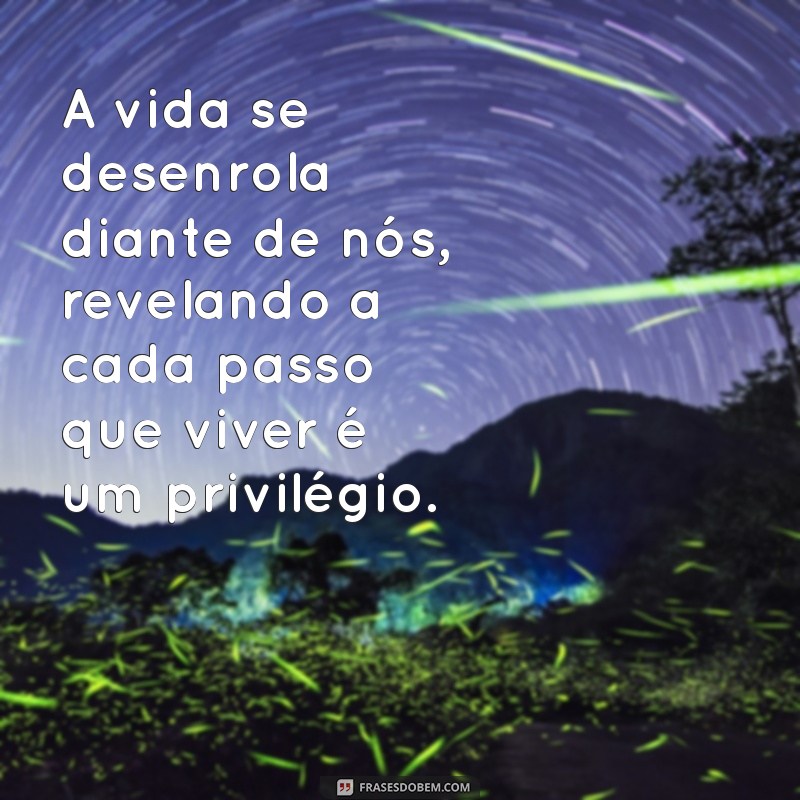 Descubra Como a Vida é Maravilhosa: Viver é um Privilégio Inestimável 