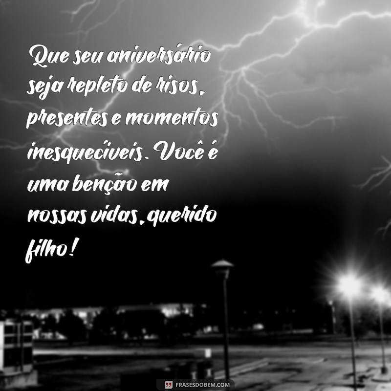 Mensagens de Aniversário Incríveis para Celebrar seu Filho Primogênito 