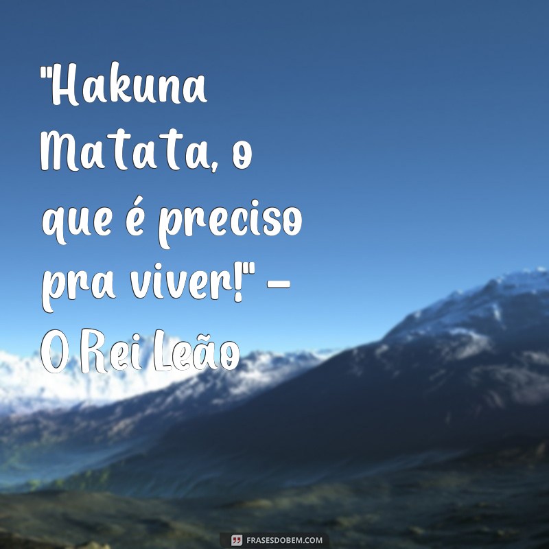 frases de filmes infantil 